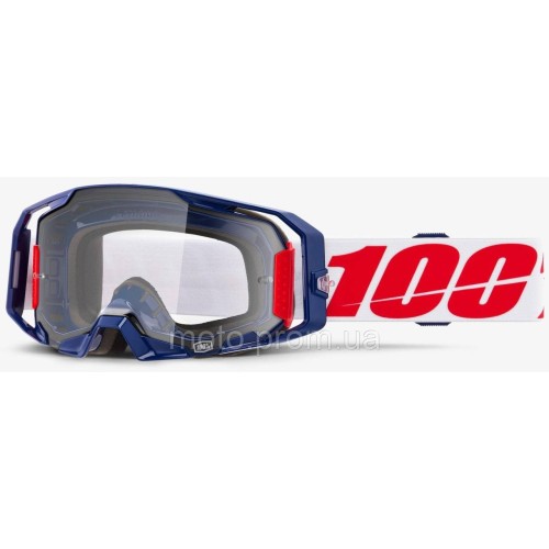 Окуляри 100% ARMATIC Goggle [Mach Z], Clear Lens