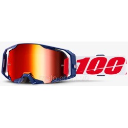Окуляри 100% ARMATIC Goggle [Mach Z], Mirror Red Lens