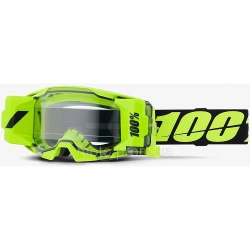 Окуляри 100% ARMATIC FORECAST Goggle [Neon Yellow], Roll-Off