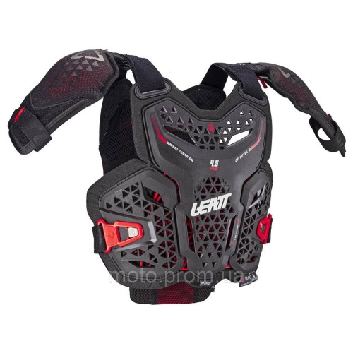 Дитячий захист LEATT 4.5 Hybrid PRO Junior Chest Protector [Black], YL/YXL