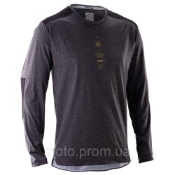 Джерсі LEATT MTB 4.0 Trail Jersey [Ghost Black], M