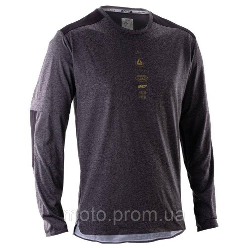 Джерсі LEATT MTB 4.0 Trail Jersey [Ghost Black], XL