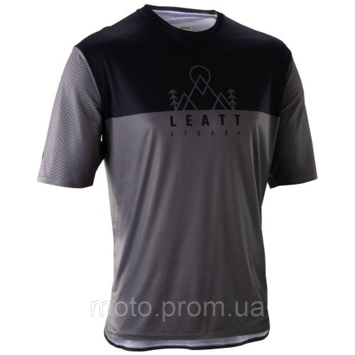 Джерсі LEATT MTB 3.0 Trail Jersey [Ghost Black], L