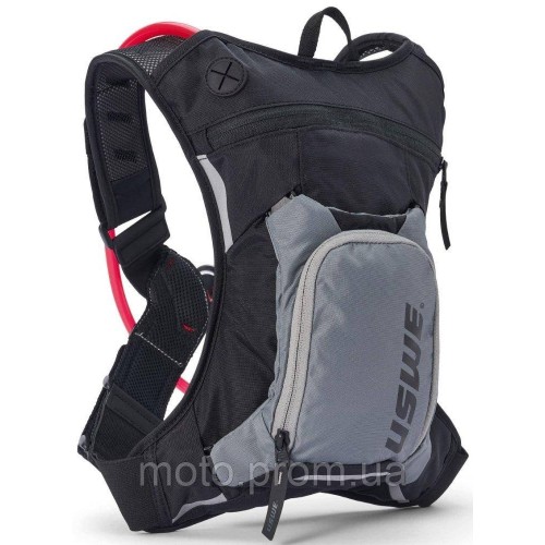 Рюкзак USWE MOTO HYDRO 3L Hydration Pack [Black], Small