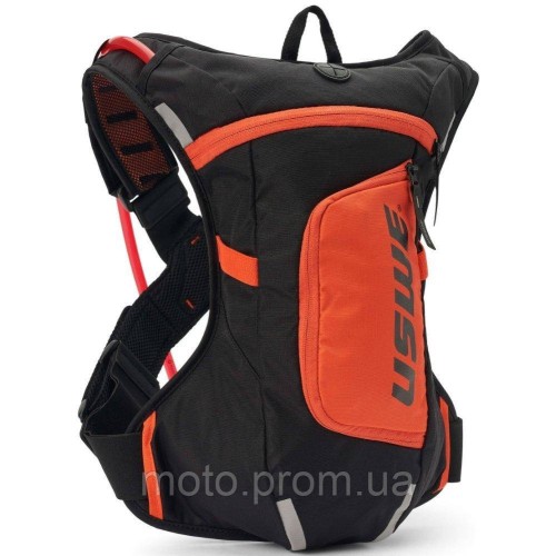 Рюкзак USWE MOTO HYDRO 4L Hydration Pack [Factory Orange], Small