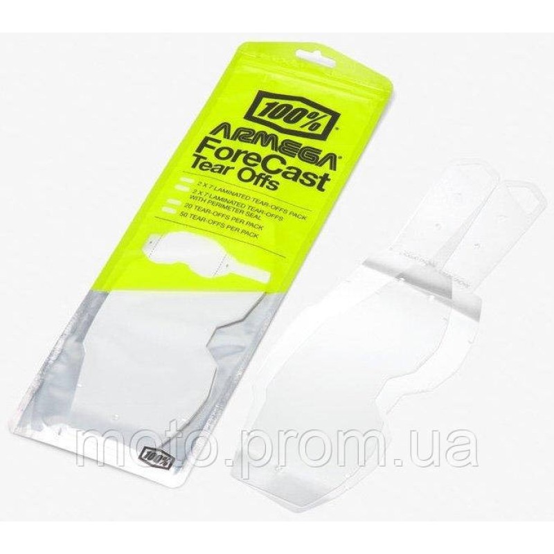 Зривки 100% ARMEGA/ARmatic Forecast Tear-Offs - 20 pack, No Size