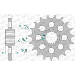 Зірка AFAM 525 Sprocket - BMW, 19z Зірка AFAM 525 Sprocket - BMW, 19z