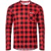 Джерсі USWE Flannel Jersey [Flame Red], XL