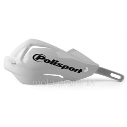 Захист рук Polisport Touquet Handguard [White], Aluminium bar