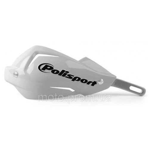 Захист рук Polisport Touquet Handguard [White], Aluminium bar