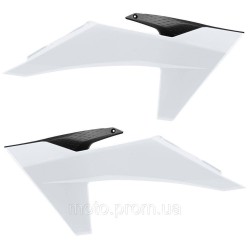 Боковини Polisport Radiator Scoops - KTM (23-) [White/Black]