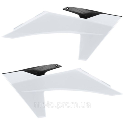 Боковини Polisport Radiator Scoops - KTM (23-) [White/Black]