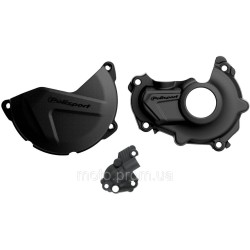 Комплект Polisport Clutch & Ignition Cover - Yamaha [Black]