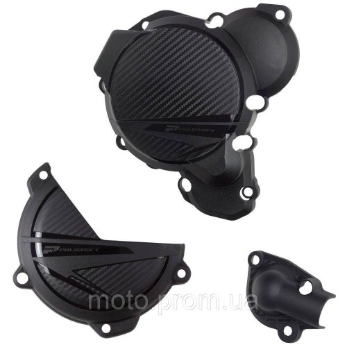 Комплект Polisport Clutch & Ignition Cover - KTM [Black]