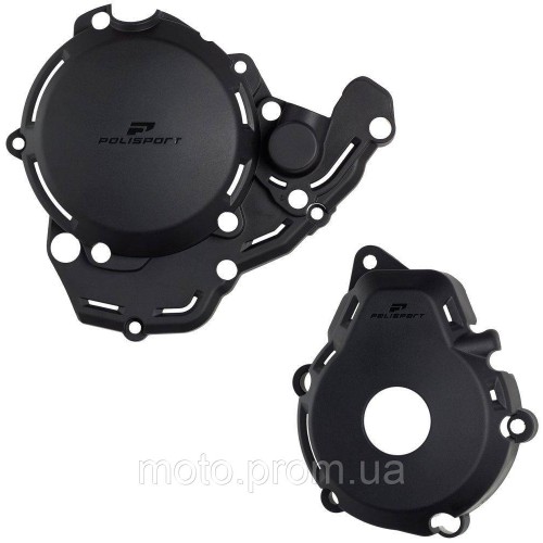 Комплект Polisport Clutch & Ignition Cover - KTM [Black]