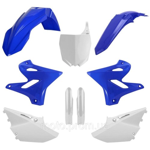 Пластик Polisport MX kit - Yamaha (15-) [Blue/White], Yamaha