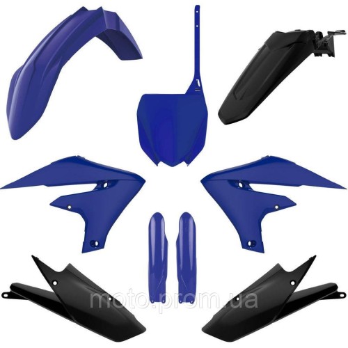 Пластик Polisport MX kit - Yamaha (19-) [Blue/Black], Yamaha