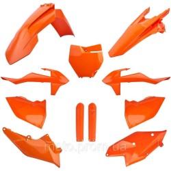 Пластик Polisport MX kit - KTM (16-) [Flo Orange], KTM