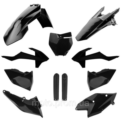Пластик Polisport ENDURO kit - KTM (17-) [Black], KTM