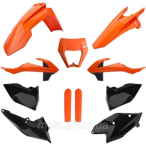 Пластик Polisport ENDURO kit - KTM (17-) [Orange/Black], KTM