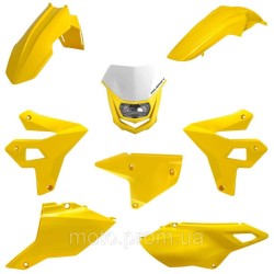 Пластик Polisport ENDURO Restyling kit - Suzuki (00-) [Yellow], Suzuki
