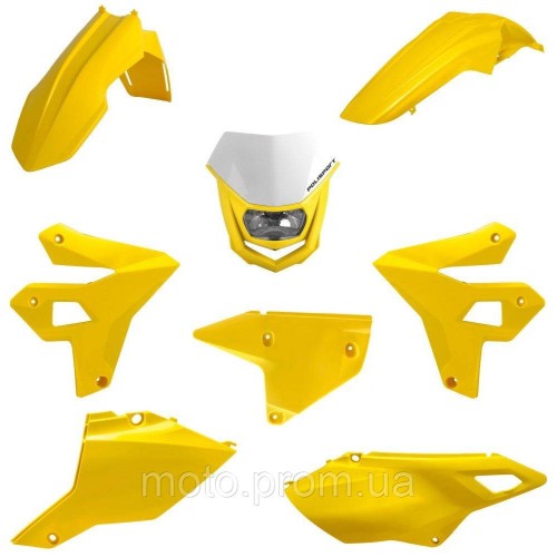 Пластик Polisport ENDURO Restyling kit - Suzuki (00-) [Yellow], Suzuki