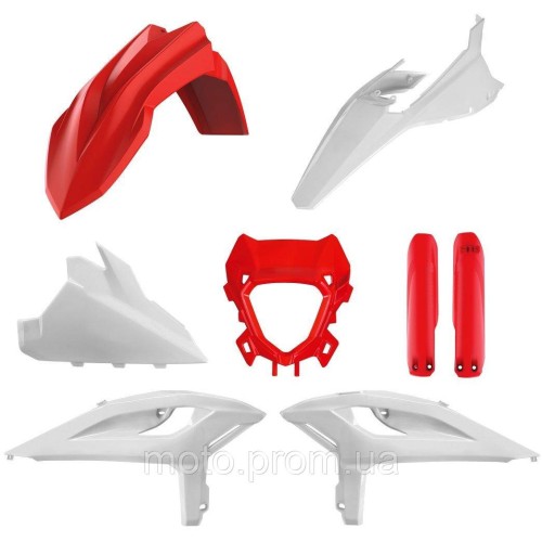 Пластик Polisport ENDURO kit - Beta (25-) [Red/White], Beta