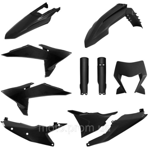 Пластик Polisport ENDURO kit - KTM (26-) [Black], KTM