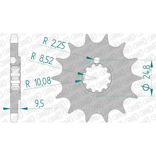 Зірка AFAM 428 Sprocket - KTM, 13z