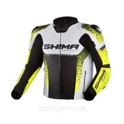 Мотокуртка Shima STR 2.0 Black/ White/ Yellow XL Мотокуртка Shima STR 2.0 Black/ White/ Yellow XL