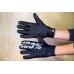 Мотоперчатки подростковые теплые 100% BRISKER Black M