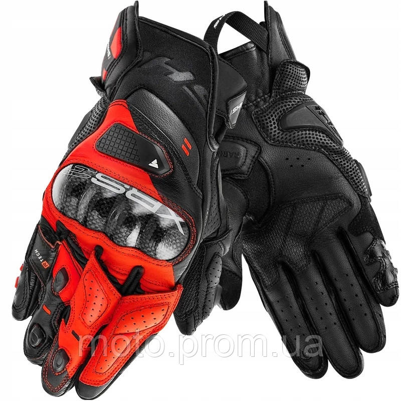Моторукавички Shima XRS-3 Fluo Red XXL