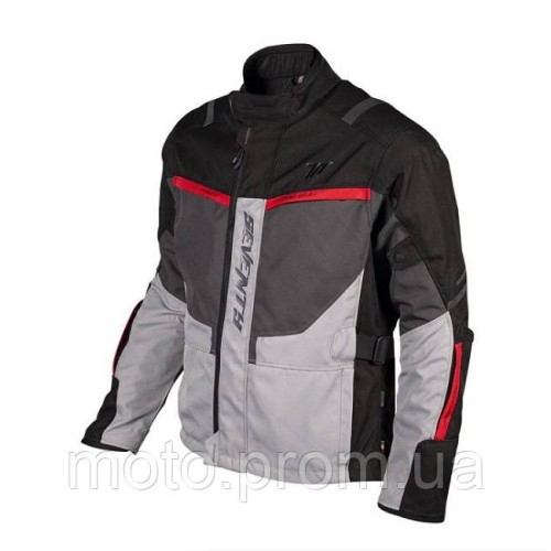 Мотокуртка Seventy JT83 Tonale Black Grey Red L