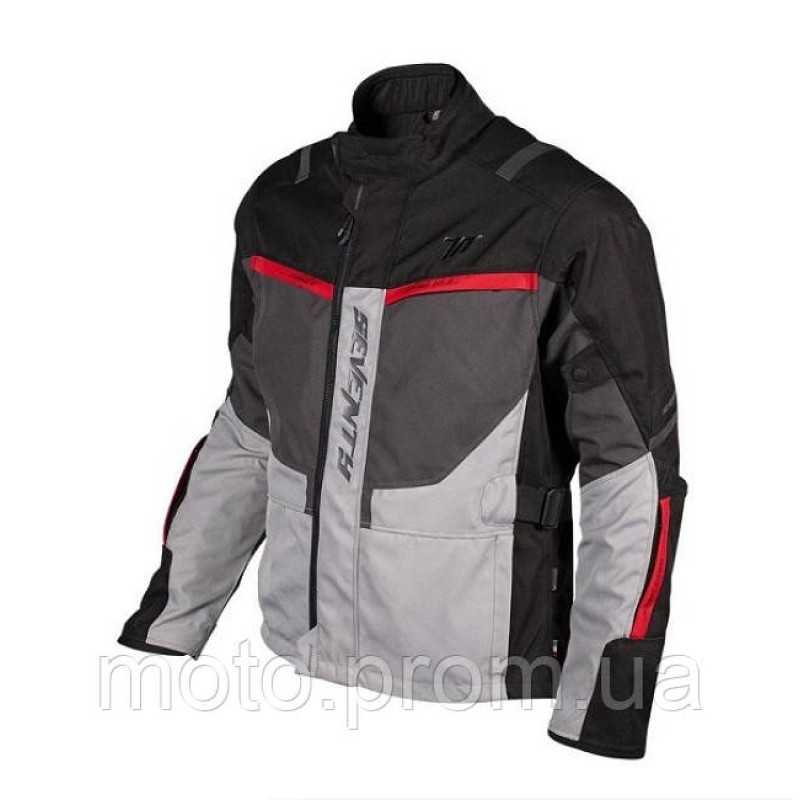 Мотокуртка Seventy JT83 Tonale Black Grey Red XL