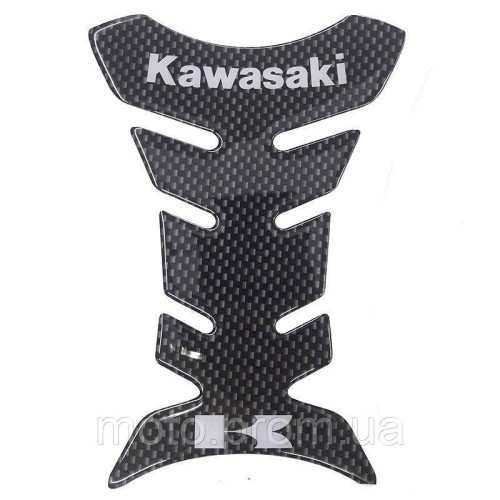 Наклейка на бак NB-1 карбон Kawasaki