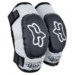 Налокотники детские FOX PeeWee Titan Elbow Guard Black/Silver L Налокотники детские FOX PeeWee Titan Elbow Guard Black/Silver L