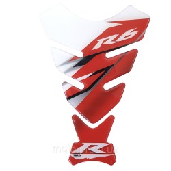 Наклейка на бак NB-23 Yamaha R6 White Red Наклейка на бак NB-23 Yamaha R6 White Red