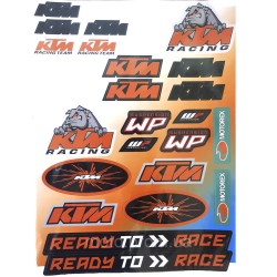 Наклейка лист А3 KTM Наклейка лист А3 KTM