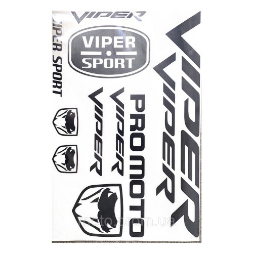Наклейка лист Viper под оригинал