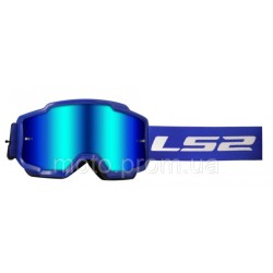 Маска кросова LS2 CHARGER Blue Mirror Lens Маска кросова LS2 CHARGER Blue Mirror Lens