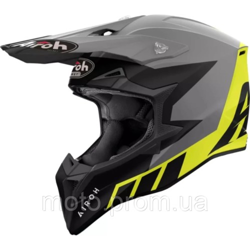 Шолом AIROH WRAAAP RELOADED yellow matt M