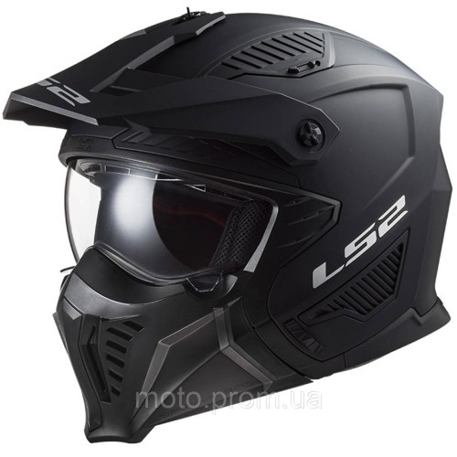 Мотошлем LS2 OF606 Drifter Solid Matt Black ECE2206 M