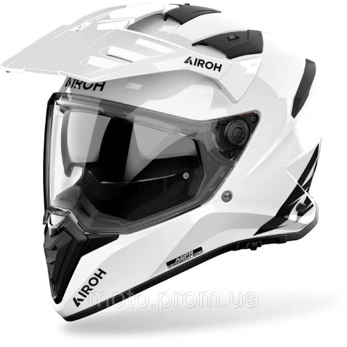 Шолом AIROH BANDIT COLOR white gloss M
