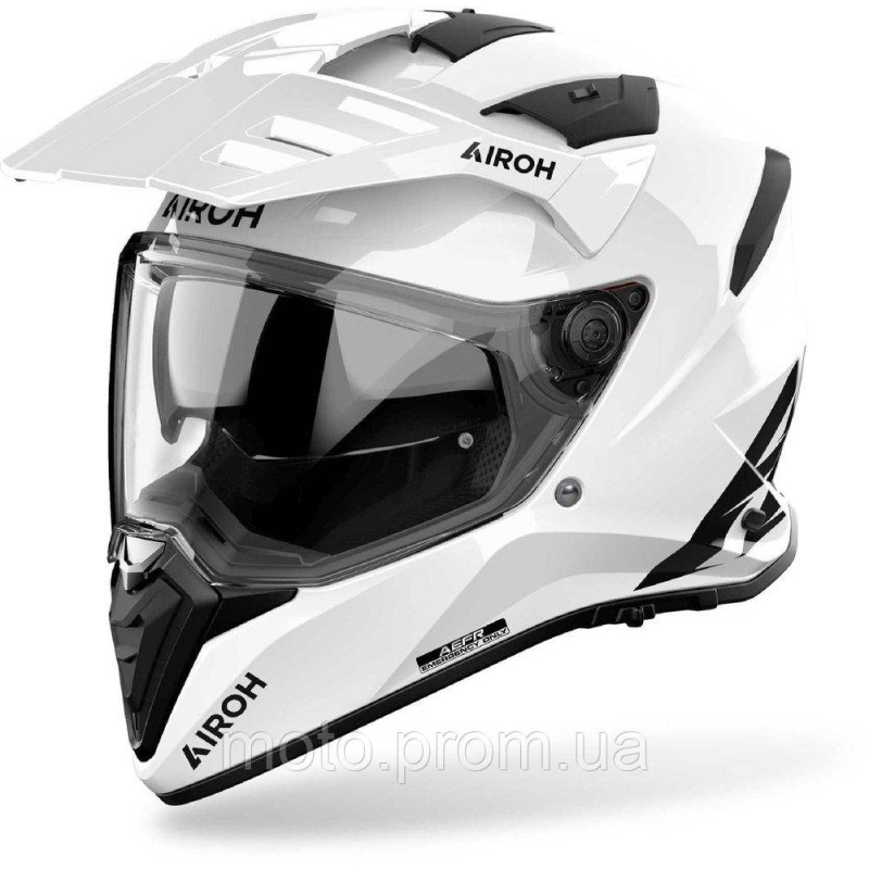 Шолом AIROH BANDIT COLOR white gloss M