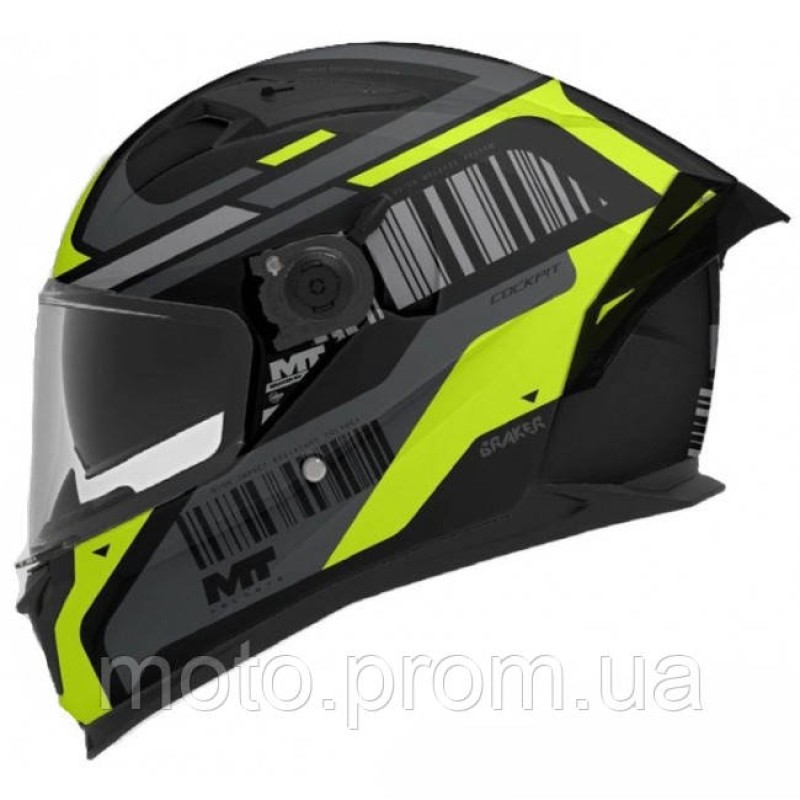 Мотошлем MT BRAKER SV COCKPIT B13 Matt L