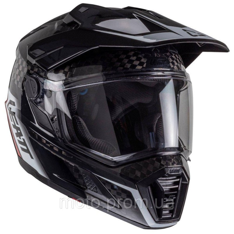 Шолом LEATT 9.5 Adventure Helmet + Goggle Carbon L