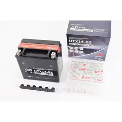 Акумулятор 12V12Аh UTX14-BS кислотний (L150*W87*H145mm) Акумулятор 12V12Аh UTX14-BS кислотний (L150*W87*H145mm)