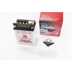 Акумулятор 12V14Аh YB14L-A1 кислотний (L134*W89*H166mm)