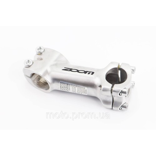 Винос керма MTB 28,6x25,4х90мм, алюмінієвий, сріблястий TDS-C369A