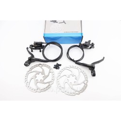 Тормоз Disk-brake гидравлический передний+задний DULA 601+RT525 F\R 160mm Тормоз Disk-brake гидравлический передний+задний DULA 601+RT525 F\R 160mm